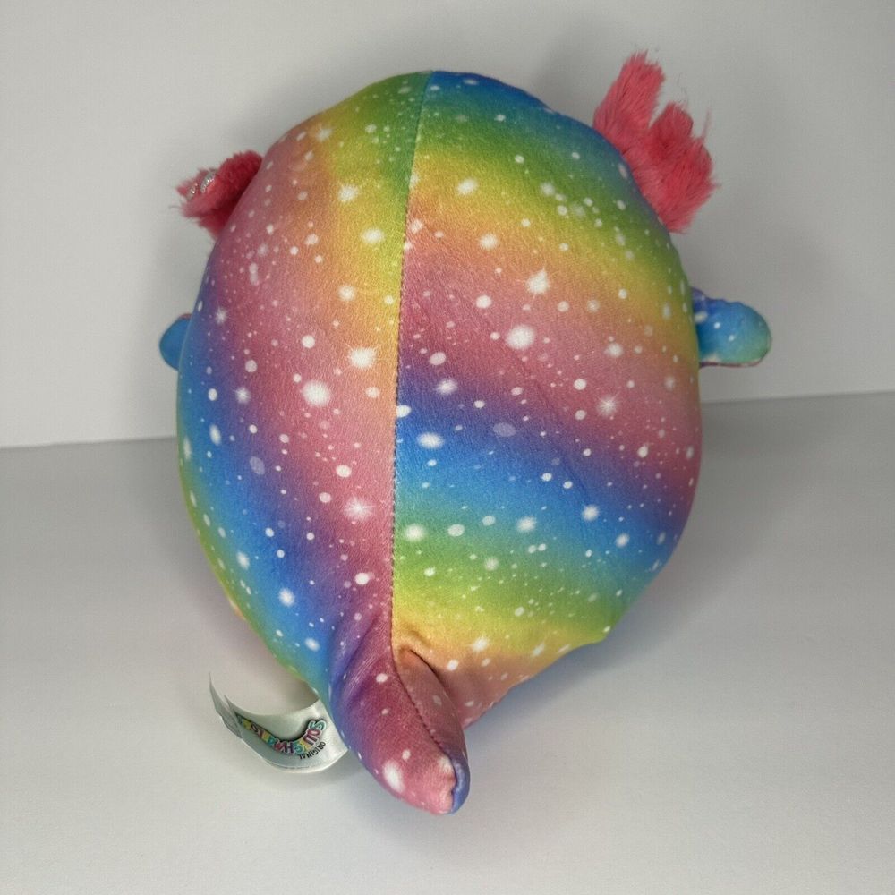 Squishmallows Axolotl Mystery Squad Edition Scented Rainbow Axolotl 8" - Picture 3 of 6